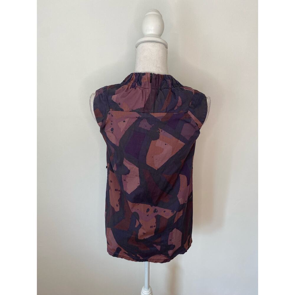 SOLD Simply Vera Vera Wang Purple Sleeveless Blouse - Picture 5 of 7